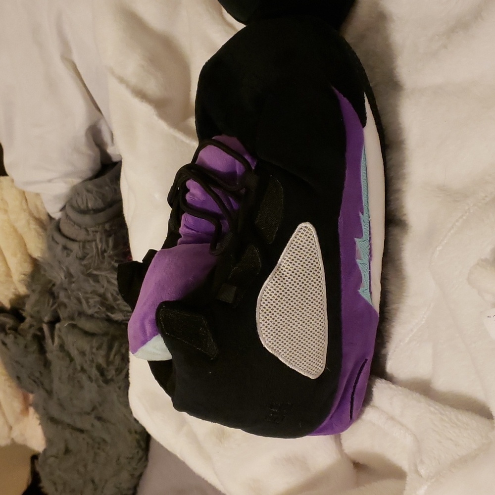 Grape 23 slippers. Brand new no package. One size.